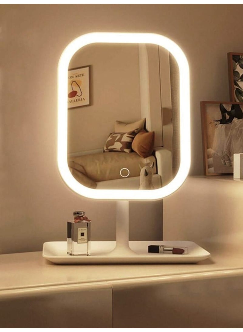 LED lighting makeup mirror, beauty mirror with lighting, trip lighting makeup mirror, beauty and beauty mirror with lighting - Image 1